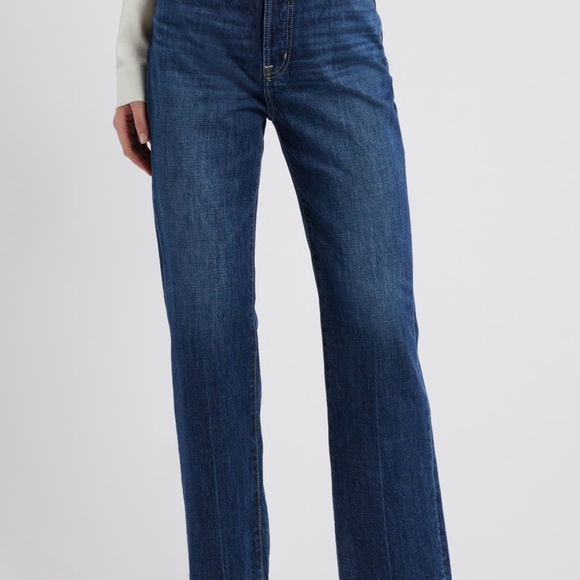 Pistola Cassie super high rise straight Denim Jeans New with tags sz 25 petite - Picture 4 of 10